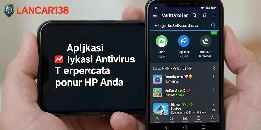 Tampilan antarmuka aplikasi LANCAR138 yang sederhana dan intuitif.