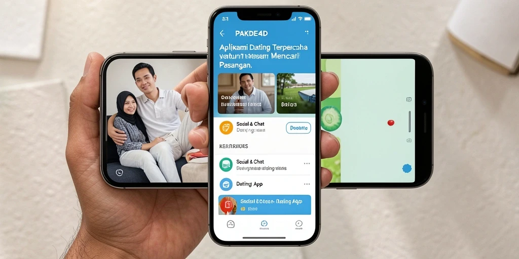Antarmuka utama aplikasi PAKDE4D yang intuitif dan menarik.