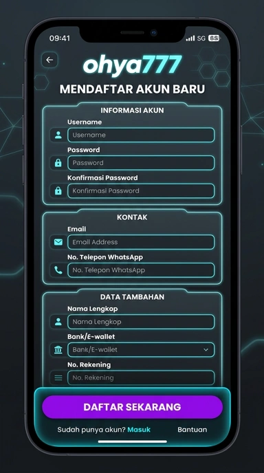 Panduan Lengkap Daftar Akun ohya777 untuk Android